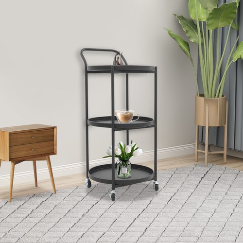 Rolling bar cart - rolling,