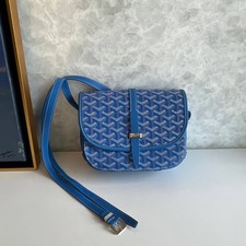 Goyard Belvedere PM Blue Bag