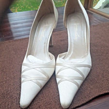 Wedding Shoes in Ivory Silk