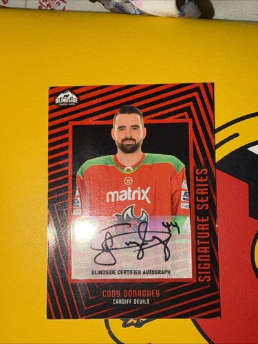 Cardiff devils cody donaghey - cardiff,