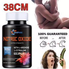 Nitric Oxide and Circulation Booster | L-Arginine, L-Citrulline | Extra Strength