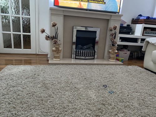 Granite fireplace back panel