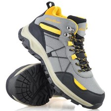 Mens Walking Hiking Memory Foam Lace Up Casual Ankle Boots Trainers Shoes Size