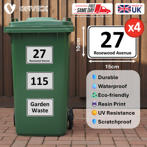 Premium glossy wheelie bin - premium,