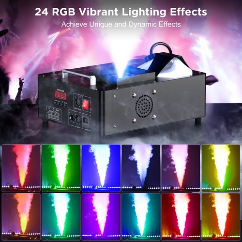 1500w dmx fog machine led - fog, 24