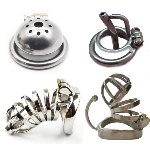 Metal chastity cage - metal, with