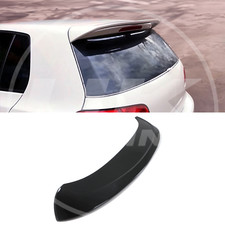 GLOSS BLACK REAR SPOILER BOOT WING ROOF EXTENSION FOR VW GOLF MK6 TSI TDI 09-12