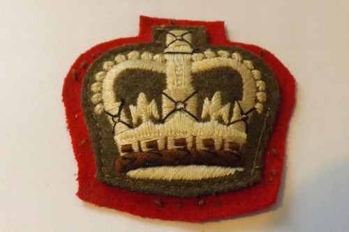 Military cloth badge - military,