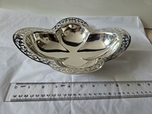 Sterling silver dish - silver,