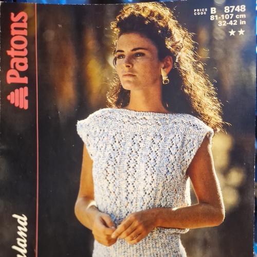 Patons 8748 knitting pattern - patons,