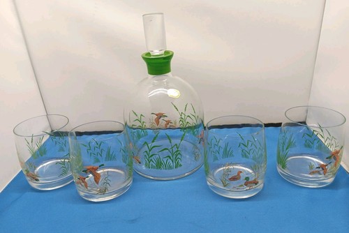Ducks unlimited etched glass - etched,