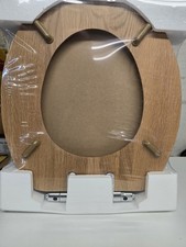 Heritage Oak Soft Close Toilet