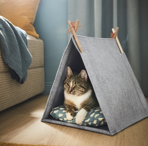 Ikea utsadd grey cat - ikea,