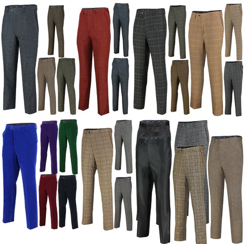 Mens tweed trousers vintage - mens,