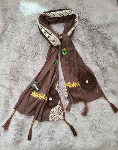 Dsoll brown embroidered - dsoll,
