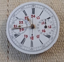 OLD VINTAGE CHRONOGRAPH,POCKET WATCH MOVEMENTS FOR PARTS