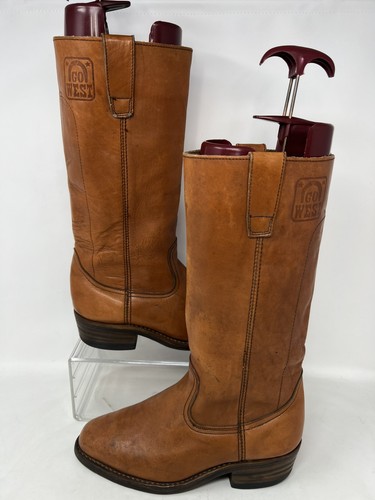 Vintage west boots - boots, womens