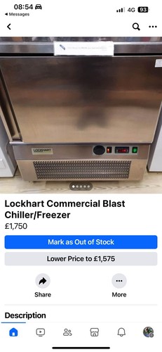 Lockhart blast chiller - blast,