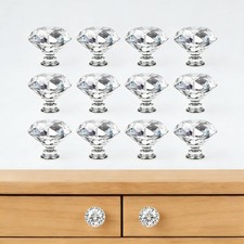 CLEAR CRYSTAL DIAMOND GLASS