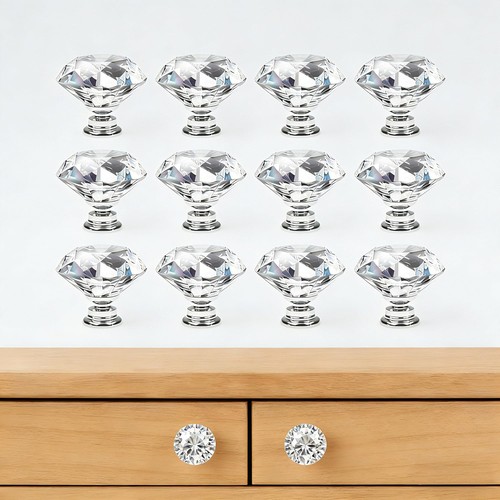 Clear crystal diamond glass - clear,