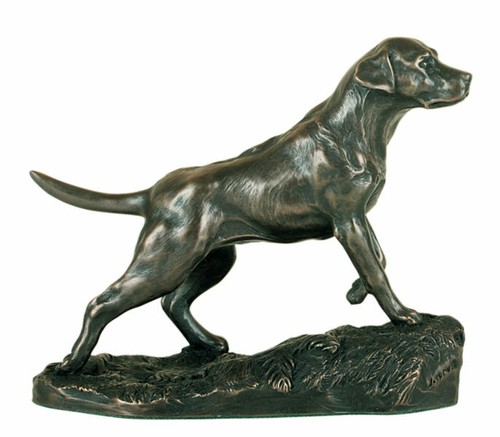 Labrador bronze dog ornament - labrador,