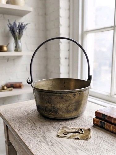 Antique brass late victorian - brass,