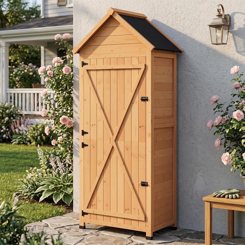 Outdoor garden shed wooden - outdoor,