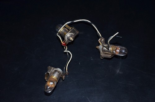 Three vintage edison e10 bulb - three,