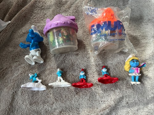 2017 mcdonald smurfs toy - smurfs,