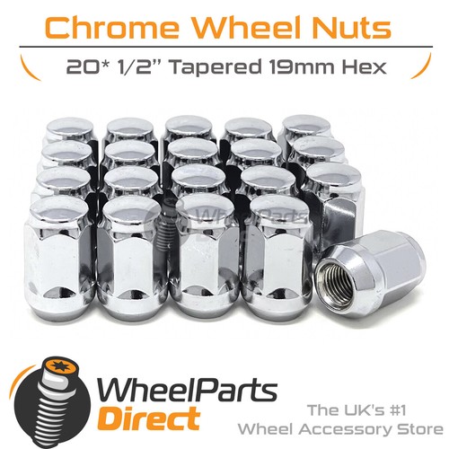 Wheel nuts unf - nuts, 1/2"
