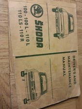 Skoda 100 100L 110L 110Ls 110R maintenance manual