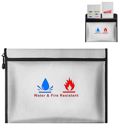 Fireproof document bag - document,