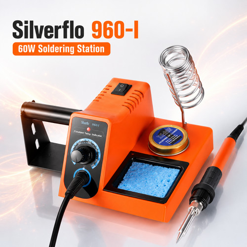60w soldering iron station kit - iron,
