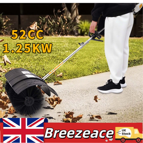 Petrol powered brush sweeper - petrol,