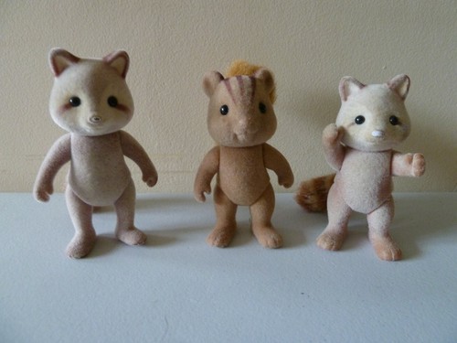 Sylvanian families raccoons - families,