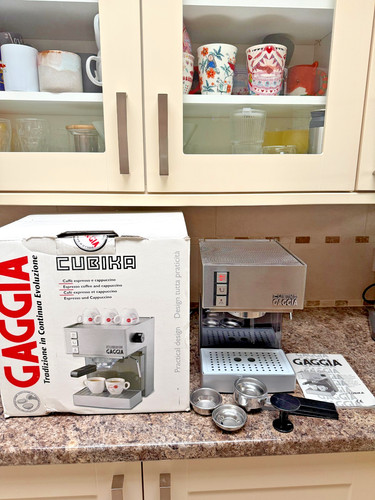 Gaggia cubika coffee machine - gaggia,