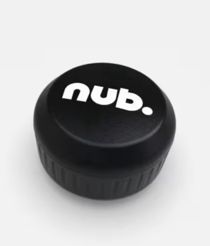 Nub cricket bat handle - nub., end