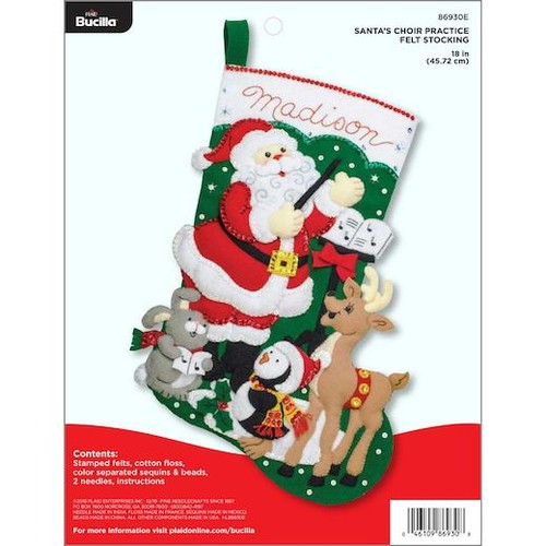 Bucilla felt christmas - 18",