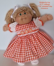 DOLLS CLOTHES CABBAGE 16" 17"