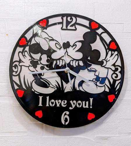 Mickey minnie mouse wooden - mickey,