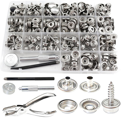 324pcs canvas snap - snap, kit