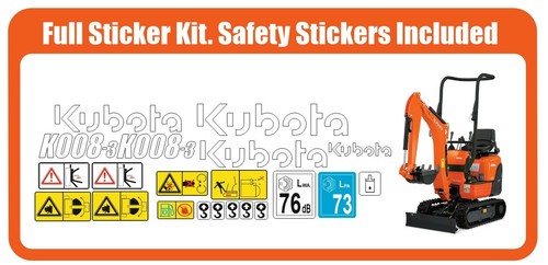 Kubota k008 mini - kubota, k008-3