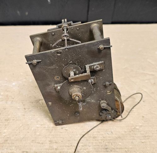 Antique fusee clock movement - antique,