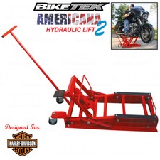 Americana 2 Hydraulic Motorcycle Lift Perfect For Harleys Choppers Unfaired Bike