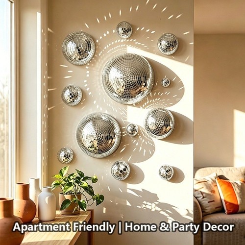5pcs disco ball - ball, half