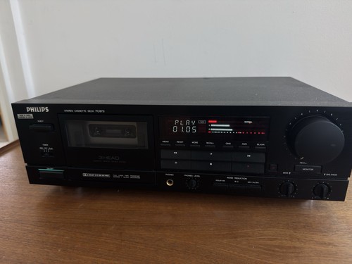 Philips fc870 cassette deck - philips,