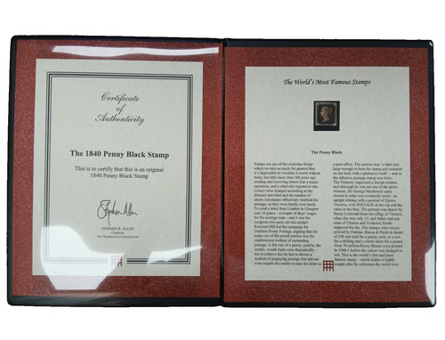 1840 original penny black - 1840,