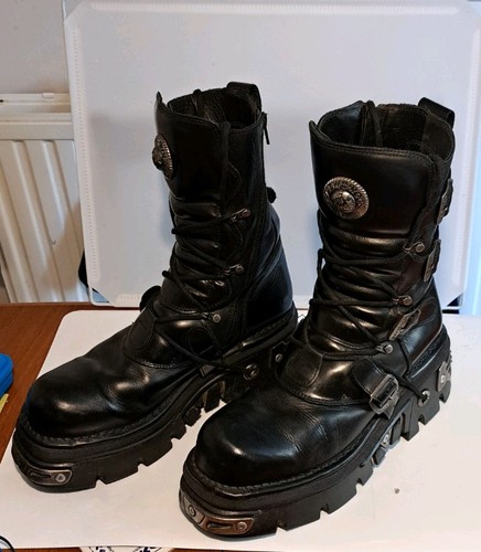 New rock reactor boots - new,