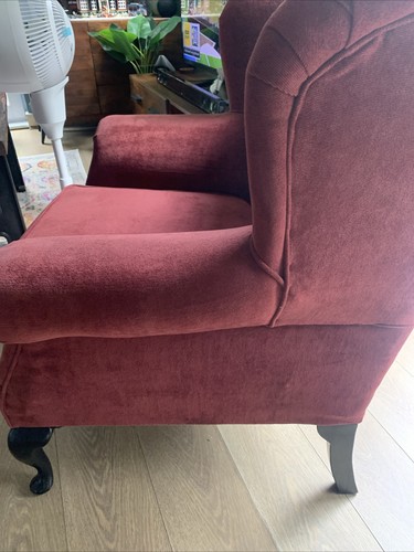 Burgundy red wingback - burgundy,