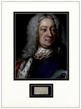 King George II Autograph